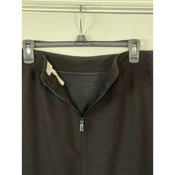 Laundry Shelli Segal Skirt Womens Houndstooth Front Slit  Size 10 - Picture 6 of 8